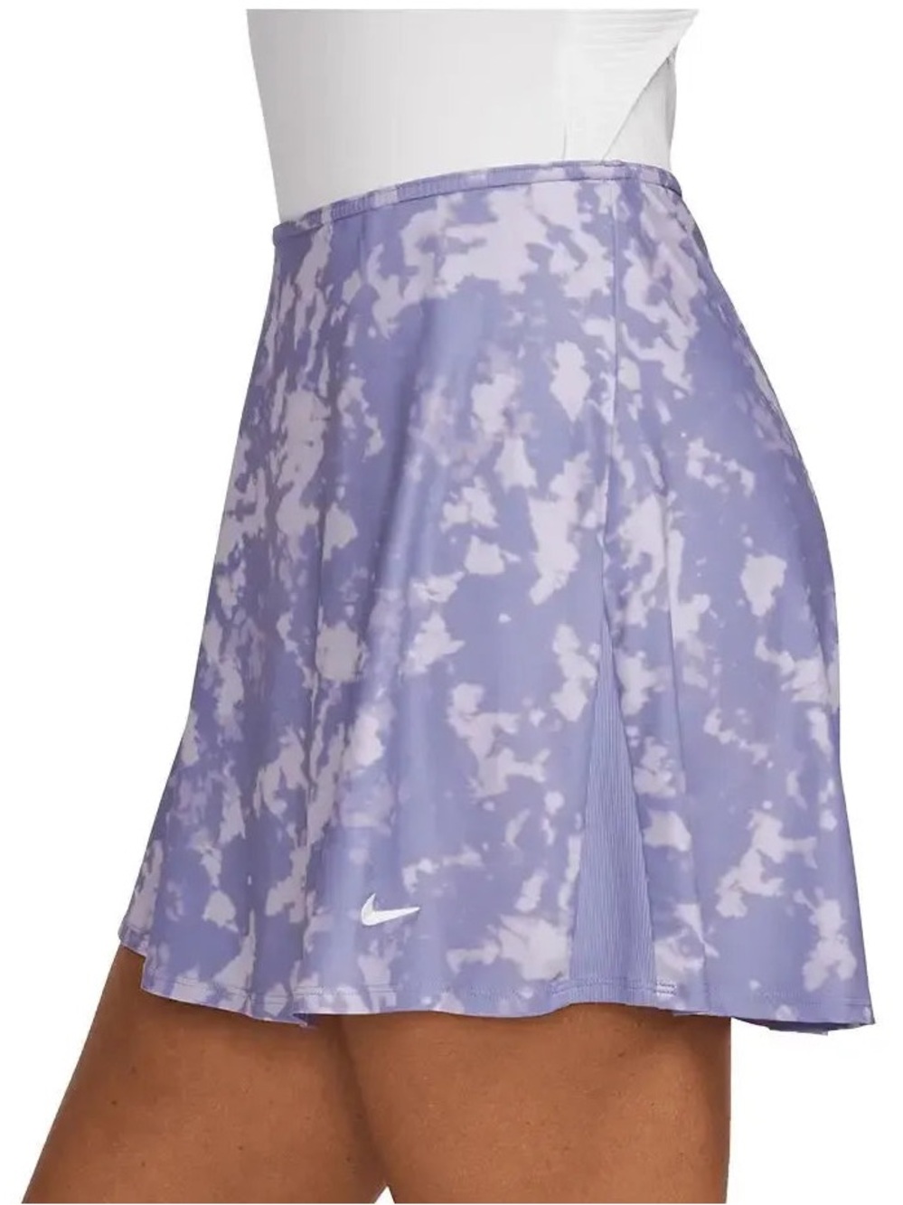 NWT Nike Dri-Fit Women's Printed Tennis‎ Skort Lilac Ice and White Small